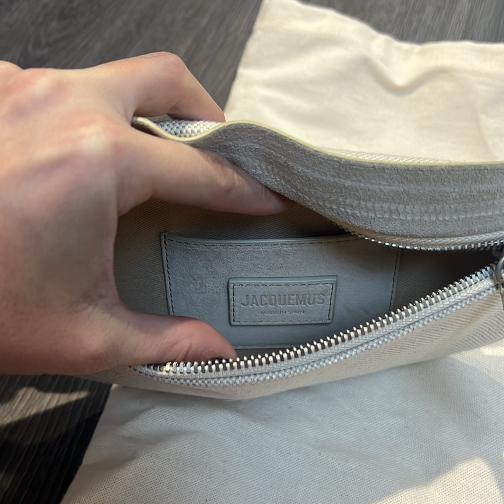 Jacquemus linen light beige belt bag - Picture 6 of 7